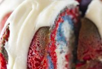 Easy Patriotic Burst Bundt