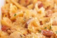 Hearty Cajun Chicken Pasta Casserole