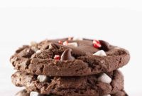 Cake Mix Peppermint Hot Cocoa Cookies