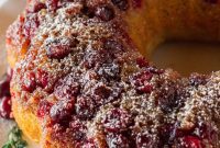 Flawless Cranberry Upside Down Bundt Cake A Cake Mix Wonder