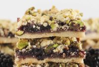 Irresistible Blackberry Crumble Bars