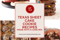 Speedy Cake Mix Texas Sheet Cake Cookies