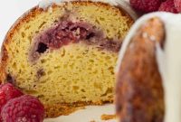 Velvet Raspberry White Chocolate Bundt