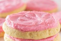 Crumbl Inspired Chilled Sugar Cookies Made Easy with Cake Mix
