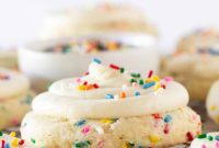Cake Mix Copycat Crumbl Birthday Cake Cookies