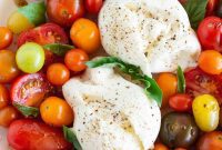 Luscious Burrata Caprese