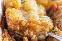 Hearty Chili Tater Tot Bake