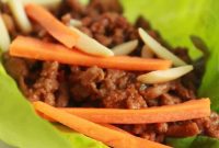 Vibrant Asian Turkey Lettuce Bites