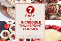 7 Effortless and Amazing Thumbprint Cookies
