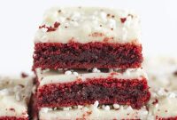 Effortless Fudgy Red Velvet Brownies from Cake Mix
