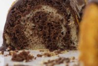 Velvety Chocolate Vanilla Swirl Bundt Cake