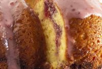 Sunny Raspberry Lemon Bundt Cake