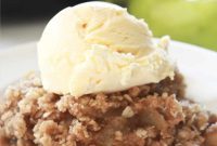 Golden Skillet Apple Crisp