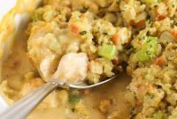 Homestyle Chicken Stuffing Bake