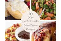 10 Panic-Proof Last-Minute Christmas Dishes
