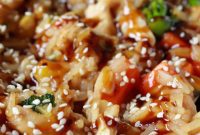 Glazed Teriyaki Chicken and Veggie Bake