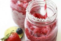 Vibrant Frozen Fruit Daiquiri