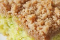 Effortless Zucchini Crumb Cake
