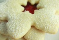 Cream Cheese Linzer Snowflakes