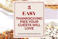 5 Simple Thanksgiving Pies That Will Steal the Show