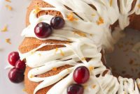 Effortless Cranberry Orange Bundt Cake