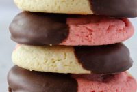 Swirled Neapolitan Cake Mix Cookies