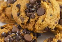 Effortless Cake Mix Pumpkin Chocolate Chip Cookies