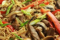 Hearty Skillet Beef Ramen
