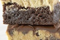 Effortless Cookie Dough Brownie Bliss