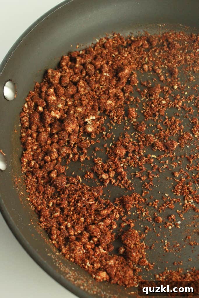 Signature Red Enchilada Sauce 5 Adding chili powder and other spices to the roux