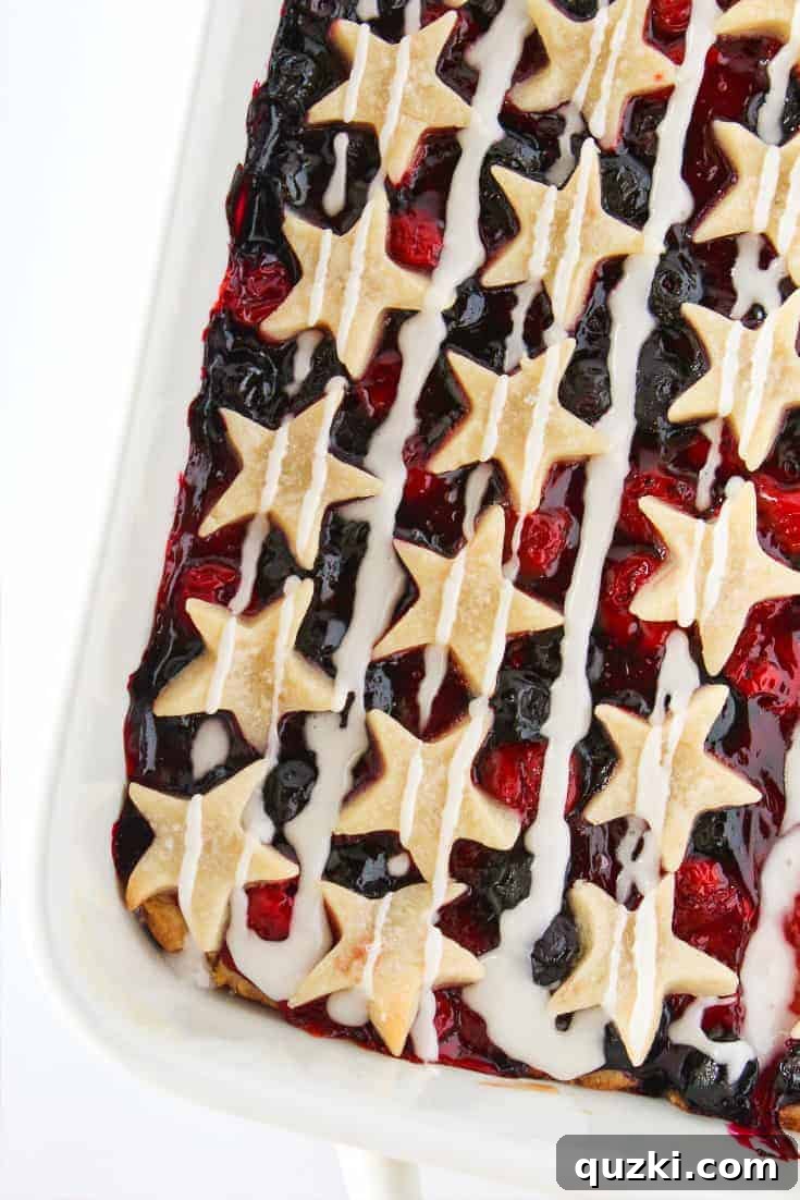 5 Effortless Fruity Treats for Memorial Day 3 Patriotic Berry Cookie Bars for Memorial Day