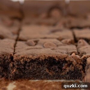 Easy Cake Mix Brownies Recipe featured by top US dessert blogger, Practically Homemade