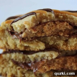Ultimate Reese's Peanut Butter Cup Cookies 18 Reese's Peanut Butter Cup Stuffed Cookies, a delicious and indulgent treat