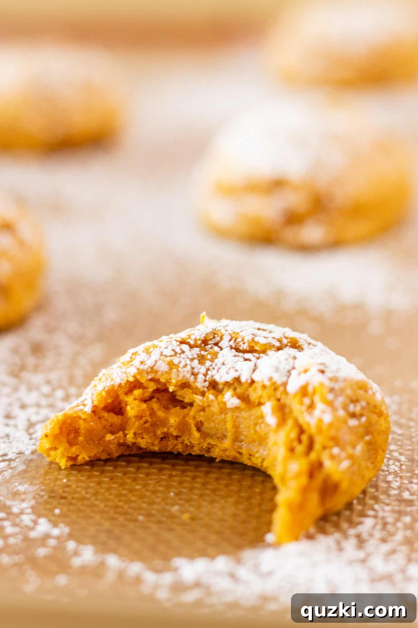 A plate full of freshly baked Pumpkin Cream Cheese Cookies, ready to be enjoyed.