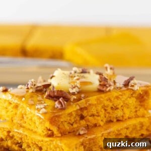 Effortless Sheet Pan Pumpkin Pancakes from Mix 8 Pumpkin Sheet Pan Pancakes made from mix
