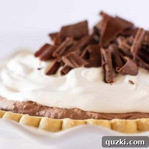 Easy Chocolate Mousse Pie Recipe with Pudding Mix