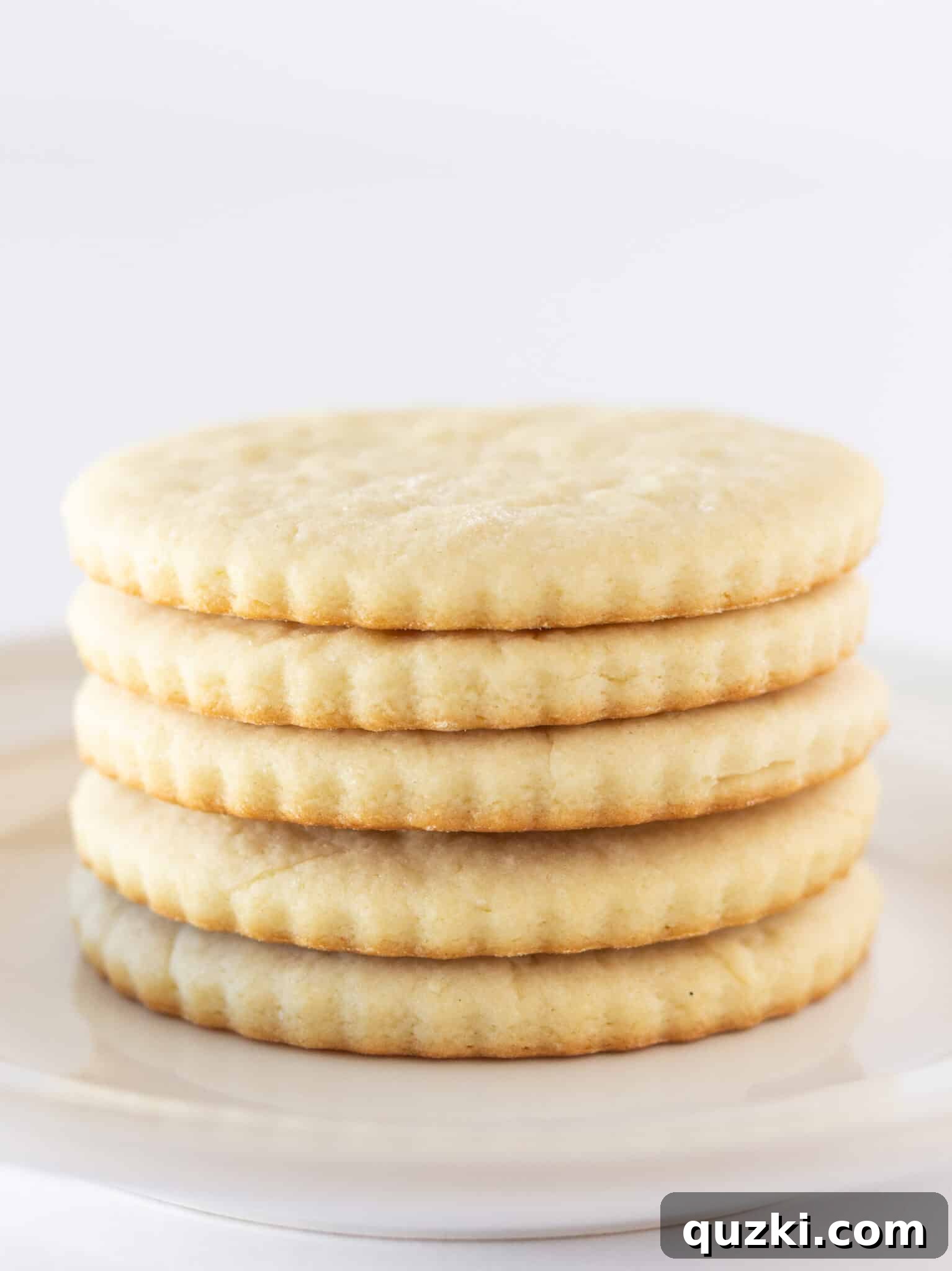 Easy Cream Cheese Sugar Cookies Recipe featured by top US cookies blogger, Practically Homemade