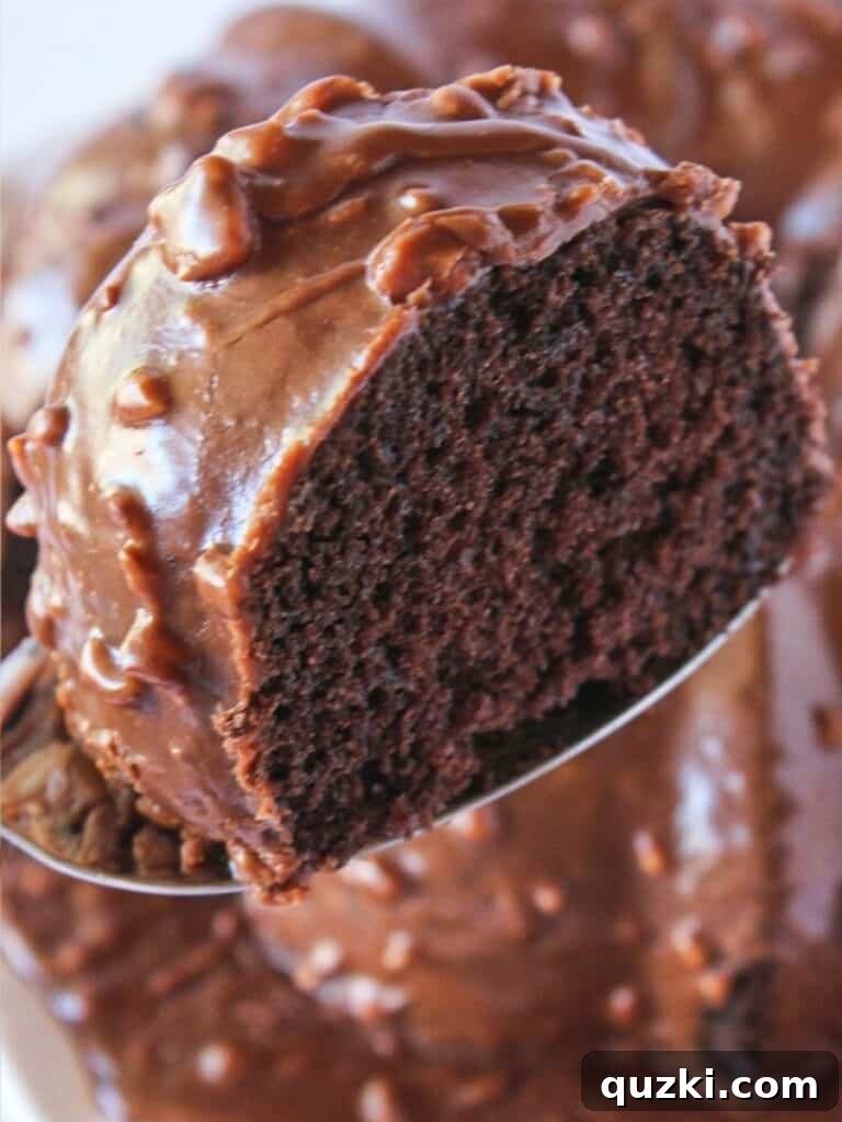 45 Simple & Stunning Cake Mix Bundt Cake Recipes 3 Best Bundt Cakes: Texas Sheet Cake Bundt Cake recipe featured by Practically Homemade