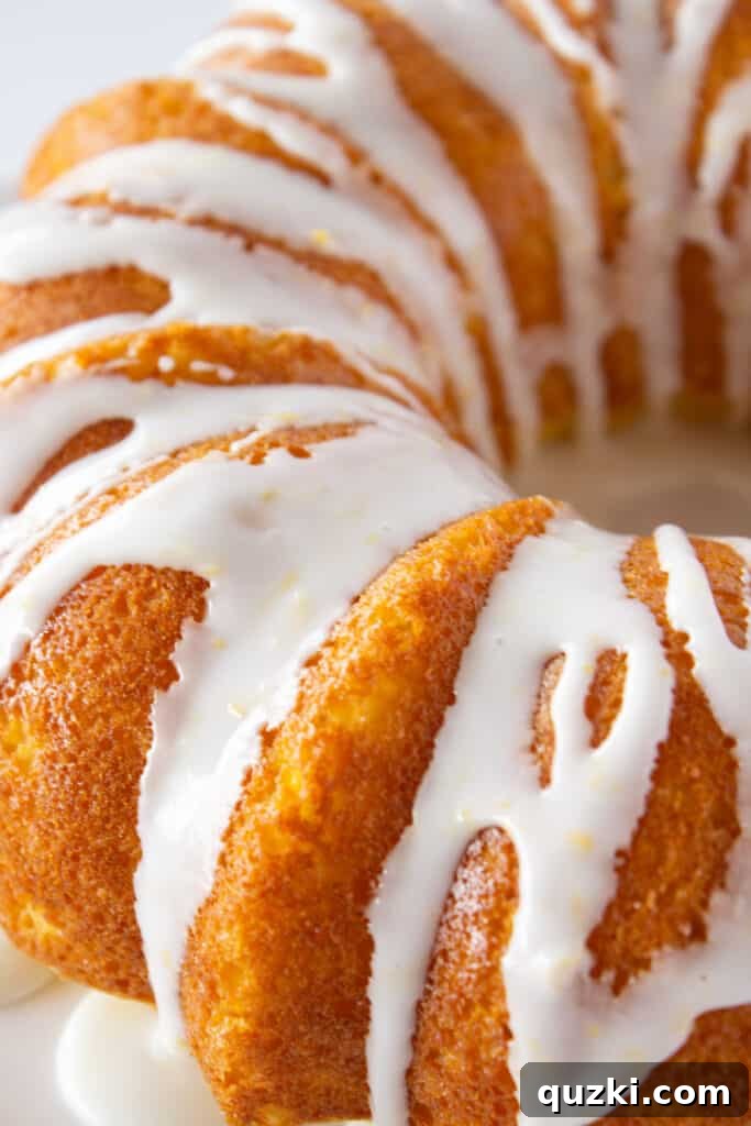 45 Simple & Stunning Cake Mix Bundt Cake Recipes 6 Best Bundt Cakes: Lemon Pound Cake Bundt Cake recipe featured by Practically Homemade