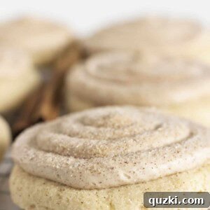 Five delicious Churro Cookies arranged artfully on a wire cooling rack, ready to be enjoyed.