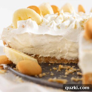 No Bake Banana Cheesecake