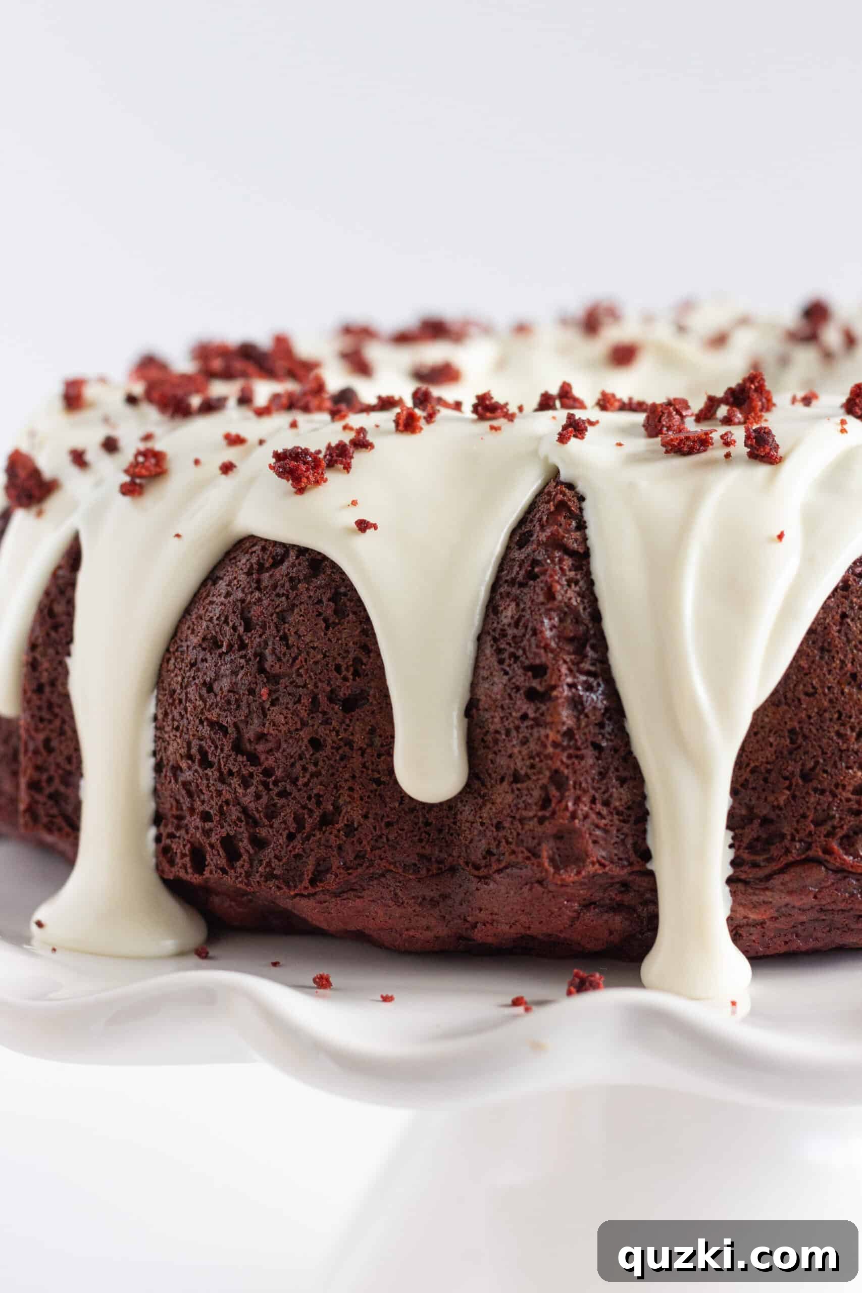 Foolproof Red Velvet Bundt Cake 2 Easy Red Velvet Bundt Cake recipe, by Top US dessert blog Practically Homemade