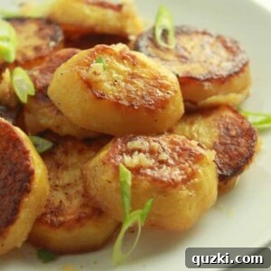 Melt-in-Your-Mouth Roasted Potatoes 10 Roasted Melting Potatoes Recipe featured by top US food blog, Practically Homemade