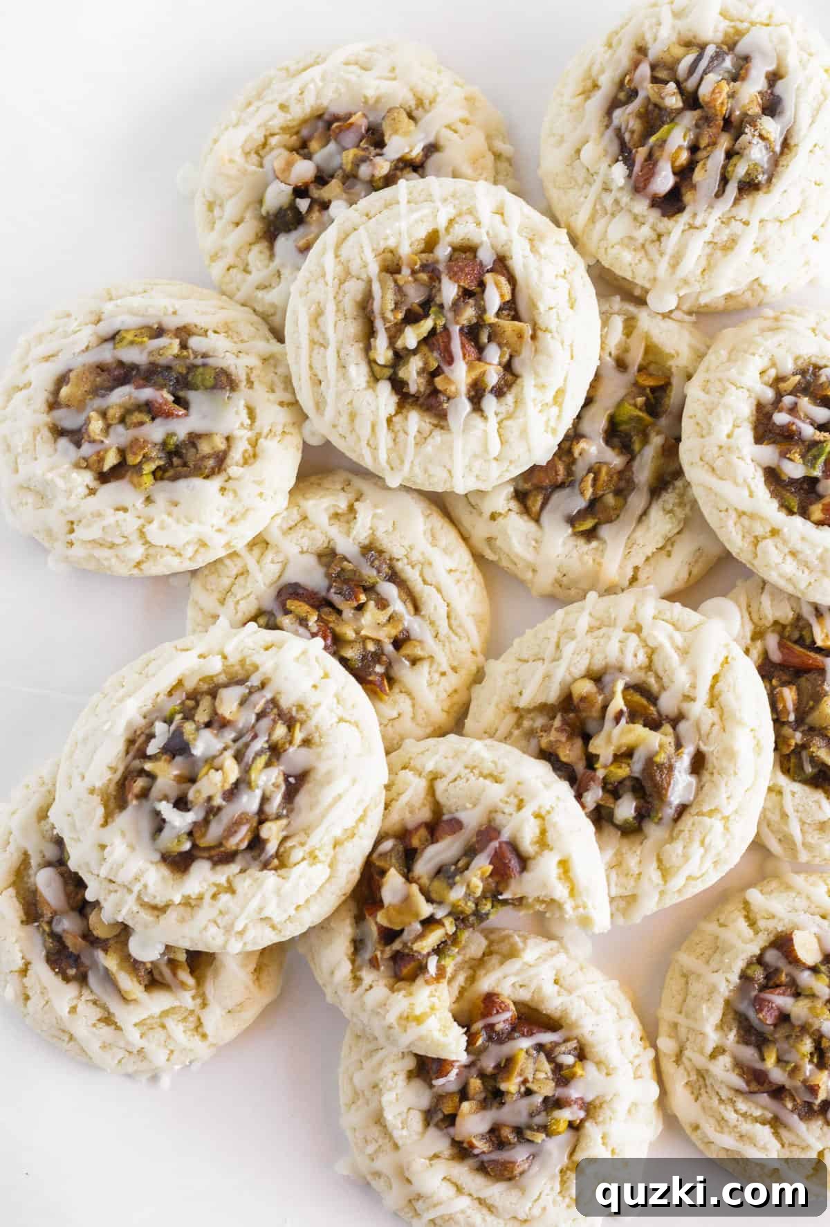20 Festive Cake Mix Cookies Made Easy 10 A generous dozen of golden Baklava Cookies, featuring their signature flaky layers and sweet syrup, perfectly presented on a tray.