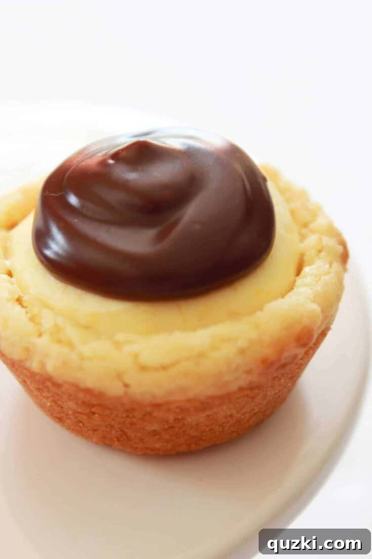 Delightful Boston Cream Pie Cookie Bites, miniature treats perfect for Mother's Day dessert spreads.