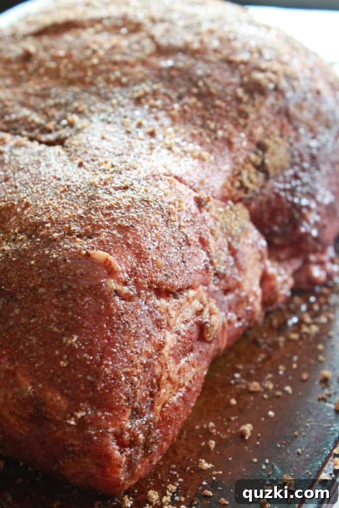 Crock Pot Pulled Pork Recipe featured by top US food blog, Practically Homemade