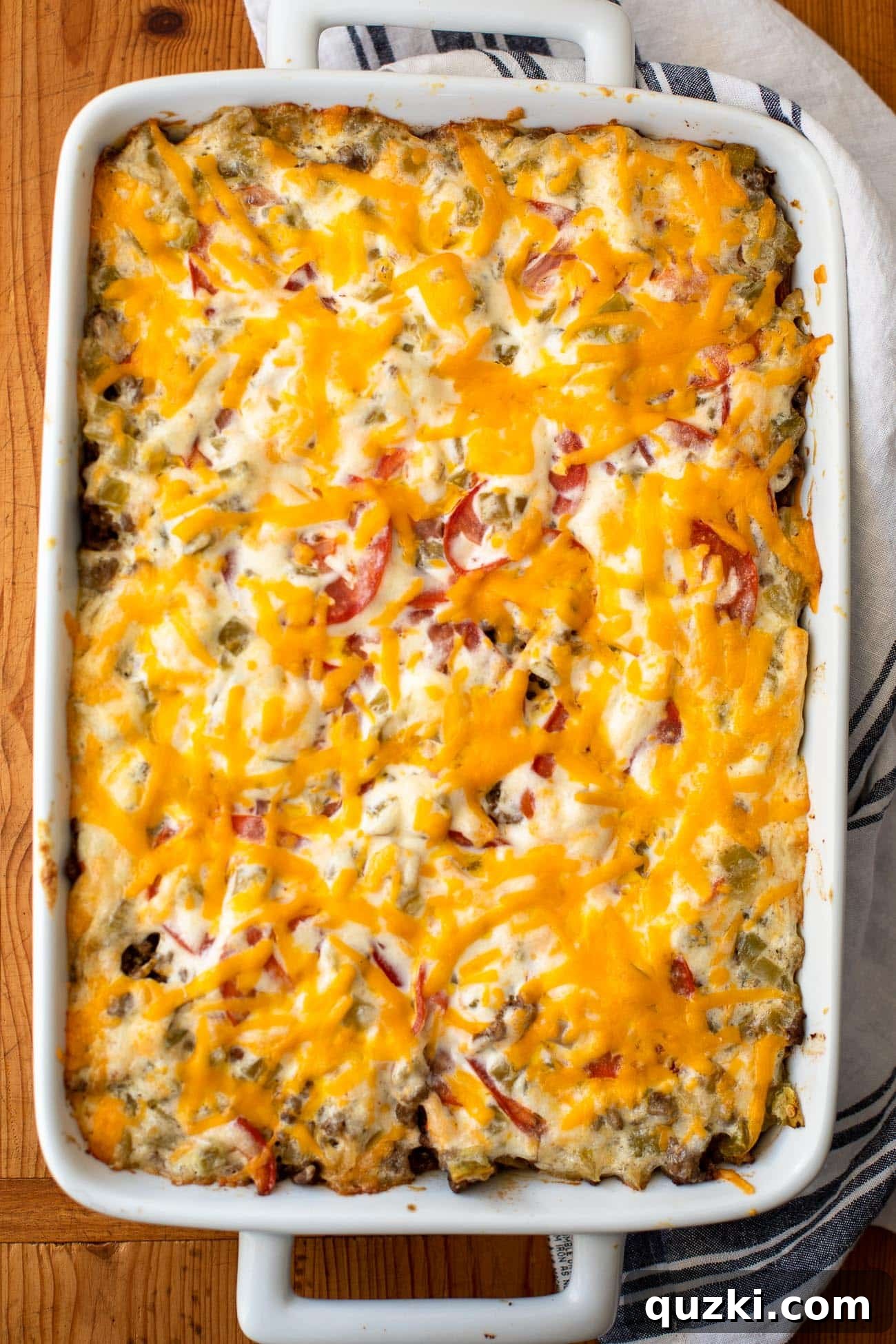 10 Cozy Fall Casseroles to Warm Your Soul 10 Southwest-inspired John Wayne Casserole with ground beef, vegetables, and cheese.