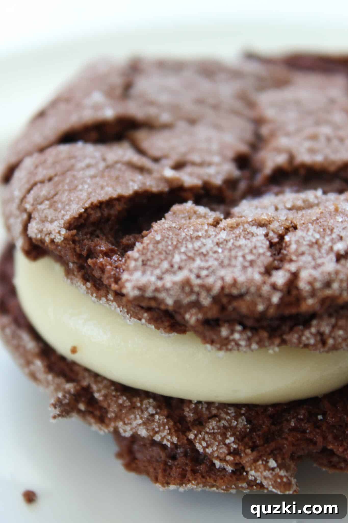 Cake Mix Cookie Magic: Decadent Chocolate Treats 27 Delectable Chocolate Sandwich Cookies with Cream Cheese Filling, reminiscent of elevated Oreos.