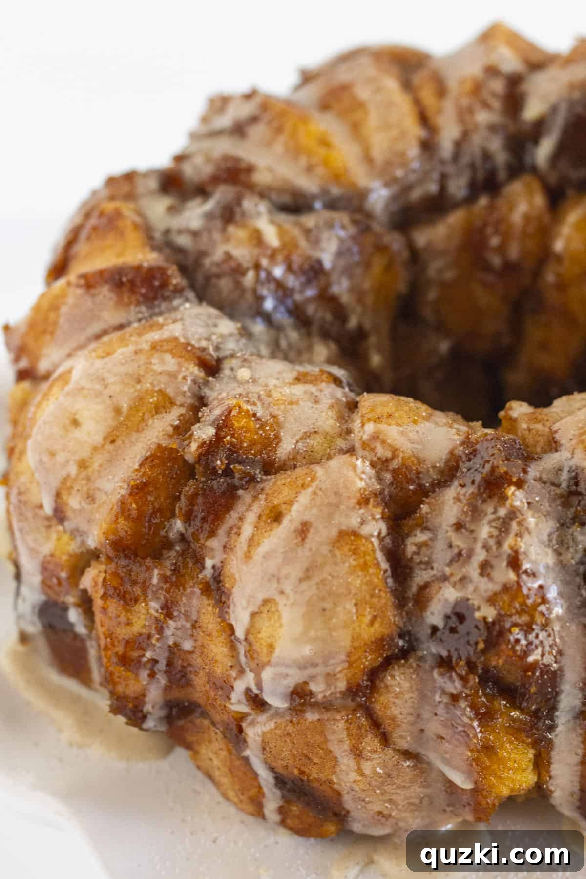 Heavenly Spiced Pumpkin Monkey Bread 2 Golden-brown Pumpkin Monkey Bread, freshly baked and ready to be served, showcasing its pull-apart texture.