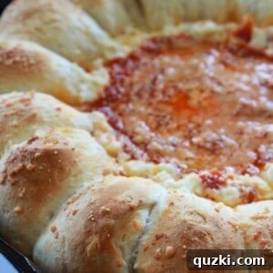 Pepperoni Pizza Biscuit Pull-Apart Dip final serving suggestion